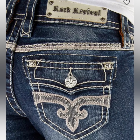 Rock Revival Denim - Rock Revival Jeans Skinny Stretch Blue Size 29